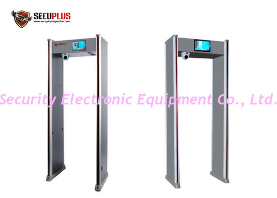 熱画像 金属検出器を通る